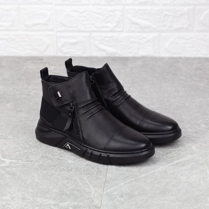 Мъжки ботуши HJNH-04 Черен » MeiMall.bg