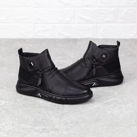 Мъжки ботуши HJNH-04 Черен » MeiMall.bg