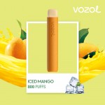 Електронна цигара за еднократна употреба STAR800 ICED MANGO VOZOL