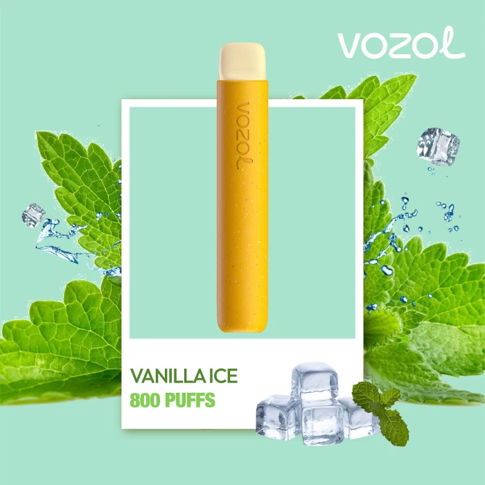 Електронна цигара за еднократна употреба STAR800 VANILLA ICE VOZOL