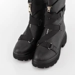 Меки дамски боти 2MX502 Черен » MeiMall.bg