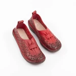 Дамски ежедневни обувки 2132 Червено » MeiMall.bg