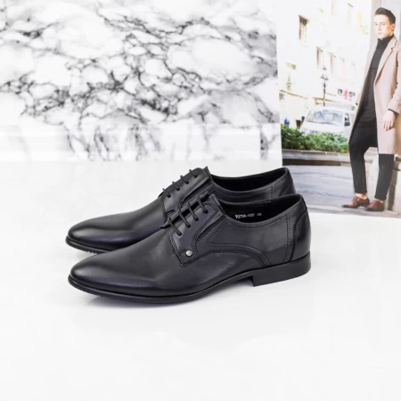Елегантни обувки за мъже Y079A-02F Черен » MeiMall.bg