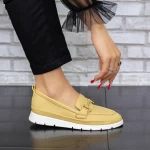 Дамски ежедневни обувки 2KM6 Жълто » MeiMall.bg