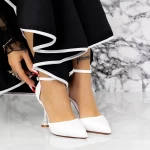 Обувки на токчета 2DC5 Бял » MeiMall.bg