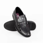 Елегантни обувки за мъже 1G1262 Черен » MeiMall.bg