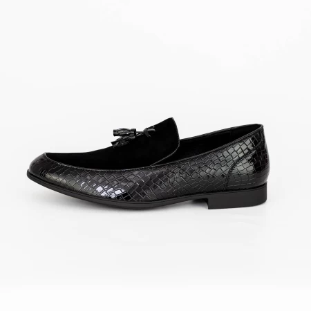 Елегантни обувки за мъже 1G1283 Черен » MeiMall.bg