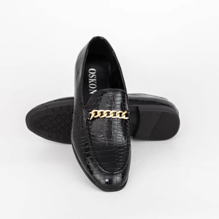 Елегантни обувки за мъже 1A36 Черен » MeiMall.bg