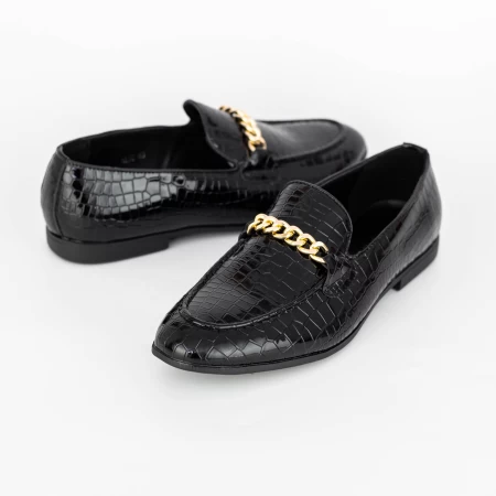 Елегантни обувки за мъже 1A36 Черен » MeiMall.bg