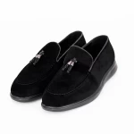 Мъжки ежедневни обувки A9363-R Черен Oskon