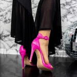 Дамски сандали с тънък ток 2SY22 Фуксия Mei