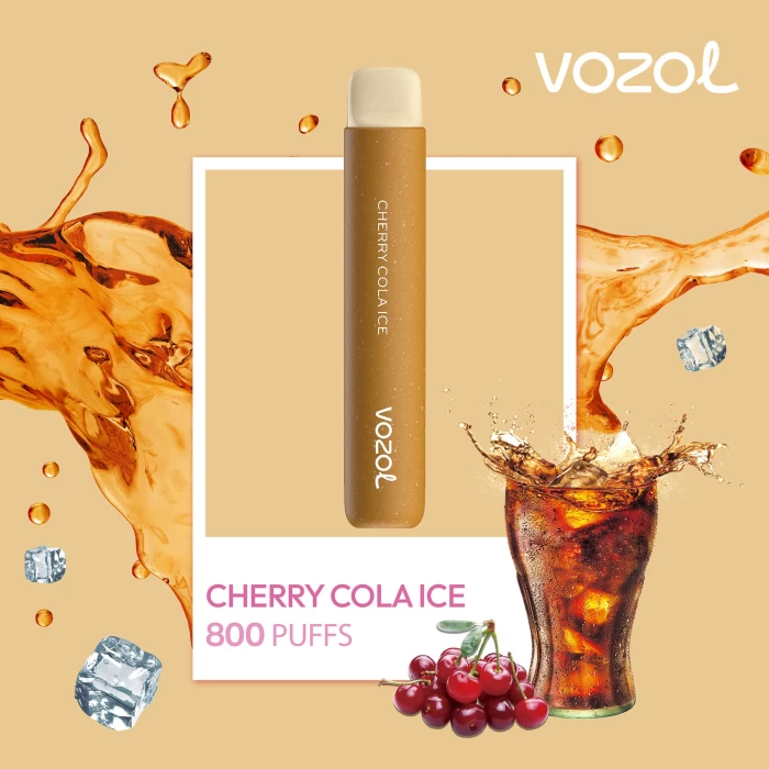 Електронна цигара за еднократна употреба STAR800 CHERRY COLA ICE VOZOL
