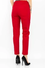 Дамски панталон MR2204-7 Червено » MeiMall.bg