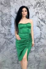 Дамска рокля 10901 Зелено » MeiMall.bg