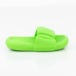 Дамски чехли с ниска подметка 7166 Зелено Fashion
