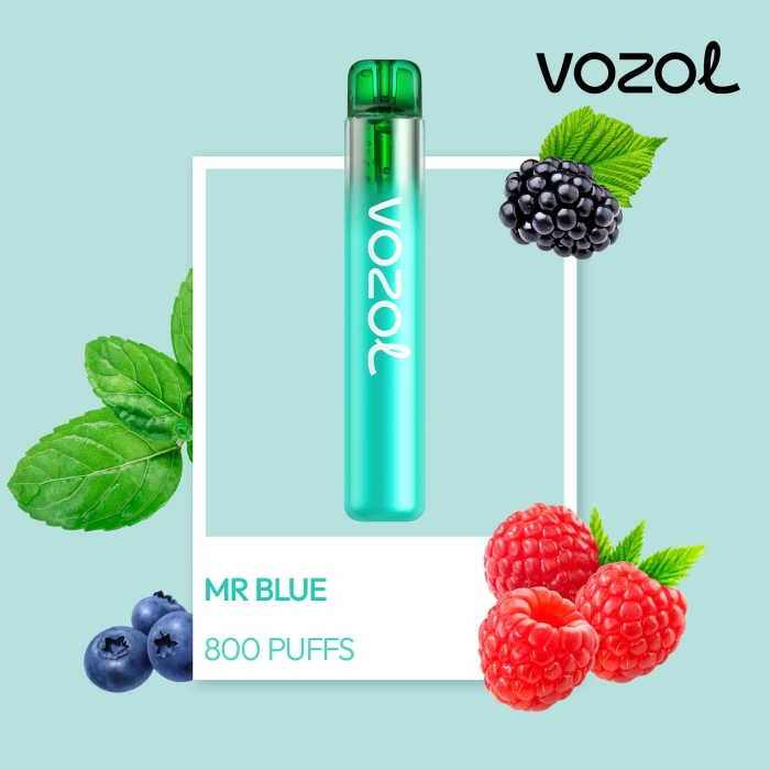 Електронна цигара за еднократна употреба NEON800 MR BLUE VOZOL