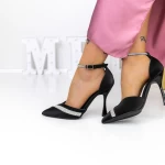 Обувки тип стилет 3XKK23 Черен » MeiMall.bg