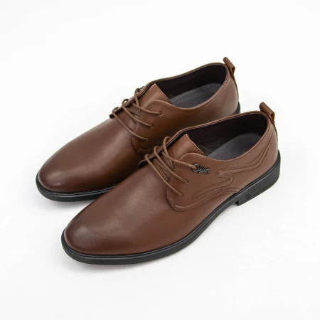Елегантни обувки за мъже D11152 Кафяво » MeiMall.bg