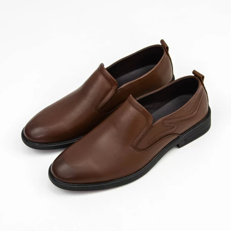 Елегантни обувки за мъже D11153 Кафяво » MeiMall.bg