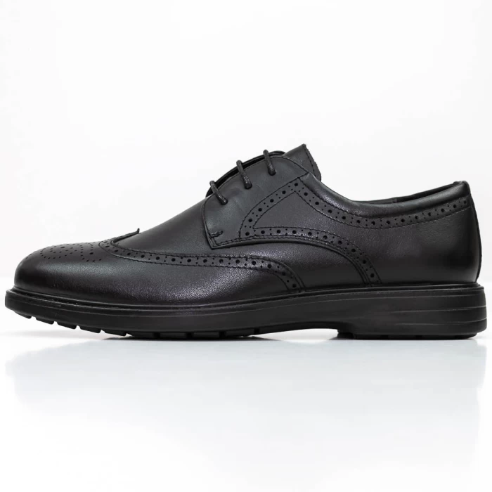 Елегантни обувки за мъже 1D7375 Черен Eldemas