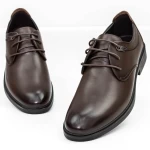 Елегантни обувки за мъже 1D80075 Кафе » MeiMall.bg