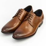 Елегантни обувки за мъже 550-027S Кафяво » MeiMall.bg