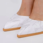 Обувки тип стилет 3DC30 Бял » MeiMall.bg