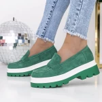 Дамски ежедневни обувки 3LE20 Зелено Mei
