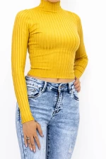 Дамска блуза D643 Жълто | Fashion