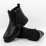 Мъжки ботуши 809-1A Черен | Fashion