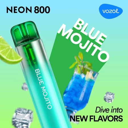 Електронна цигара за еднократна употреба NEON800 BLUE ... » MeiMall.bg