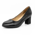Обувки с дебел ток 20712 Черен | Formazione