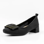 Обувки с дебел ток TP5008 Черен | Formazione