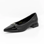 Обувки с дебел ток D26-103 Черен » MeiMall.bg