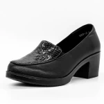 Обувки с дебел ток 1583-10 Черен | Formazione