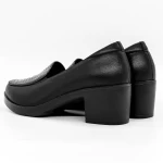 Обувки с дебел ток 1583-10 Черен | Formazione