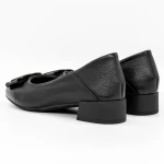 Обувки с дебел ток 9625 Черен » MeiMall.bg