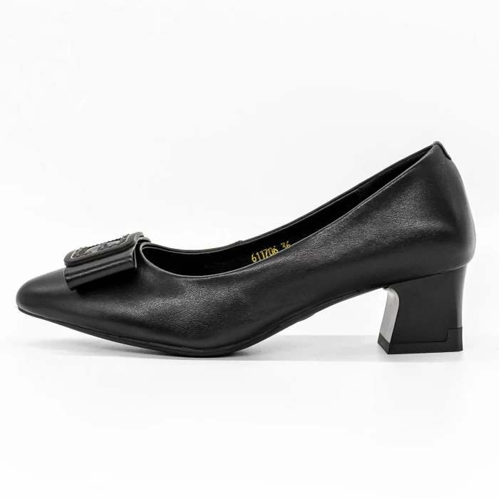 Обувки с дебел ток 611706 Черен | Formazione