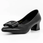 Обувки с дебел ток 611706 Черен | Formazione
