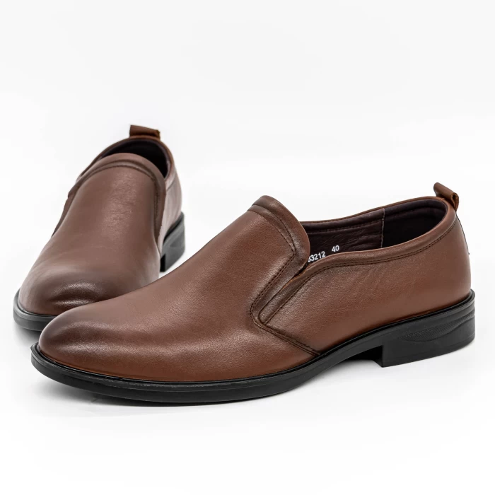 Елегантни обувки за мъже 83212 Кафяво | Mels