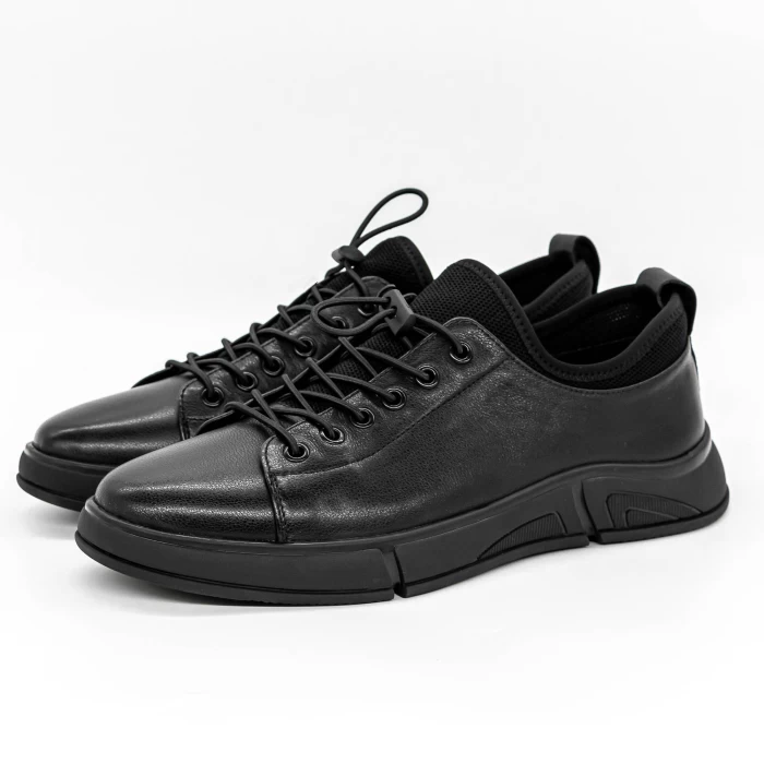 Мъжки ежедневни обувки D114 Черен » MeiMall.bg