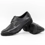 Елегантни обувки за мъже K82207 Тъмно сив | Mels