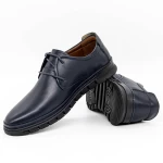 Елегантни обувки за мъже W2687-6 Синьо | Mels