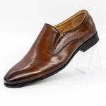 Елегантни обувки за мъже 003-7 Кафяво | Eldemas