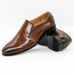Елегантни обувки за мъже 003-7 Кафяво | Eldemas