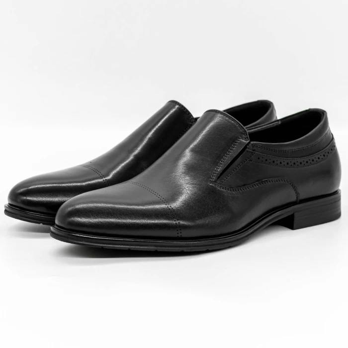Елегантни обувки за мъже 9122-1 Черен | Eldemas