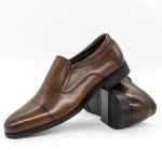 Елегантни обувки за мъже 9122-1 Кафяво | Eldemas