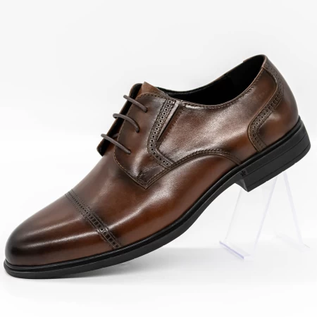 Елегантни обувки за мъже K1180 Кафяво » MeiMall.bg
