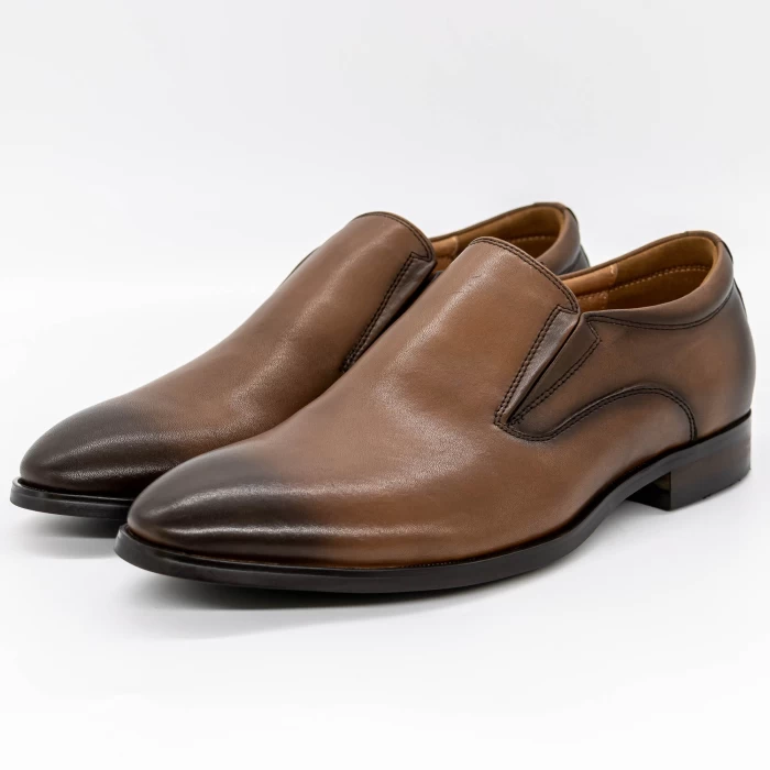 Елегантни обувки за мъже VS197-03 Кафяво » MeiMall.bg