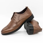 Елегантни обувки за мъже 1D8056 Кафяво » MeiMall.bg